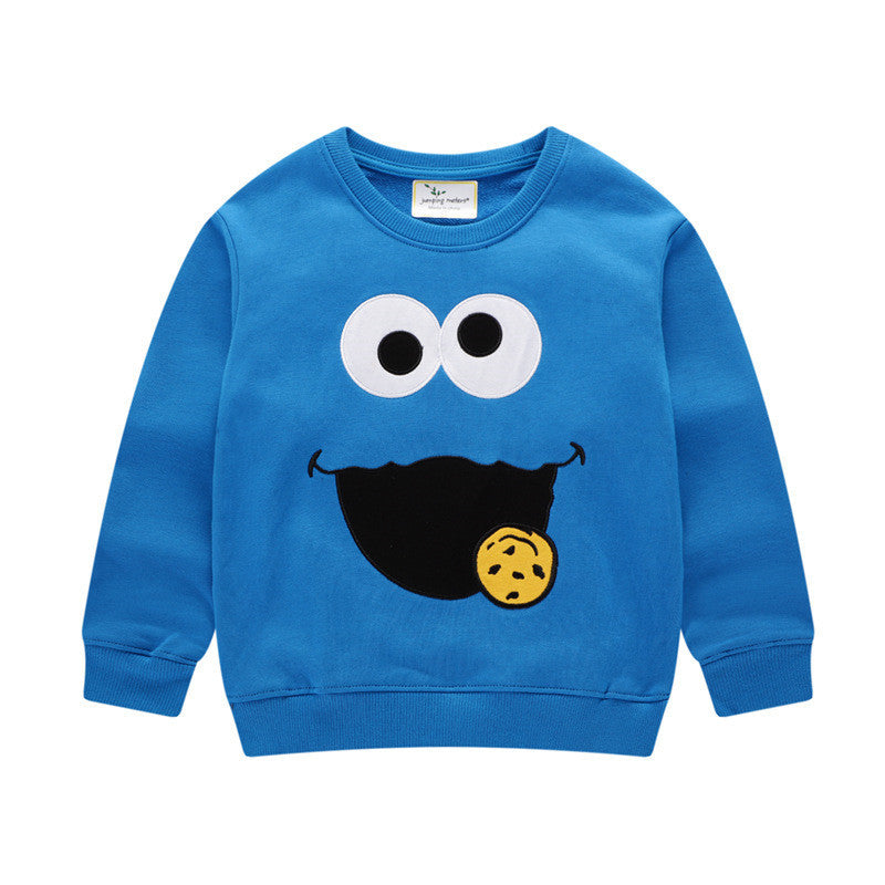 Jumping Meters Arrivée Sweatshirts de dessin animé pour garçons filles Cl