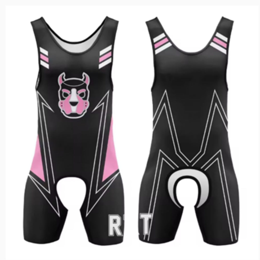 Body-head pour chien avec Cutouts Wrestling Suit