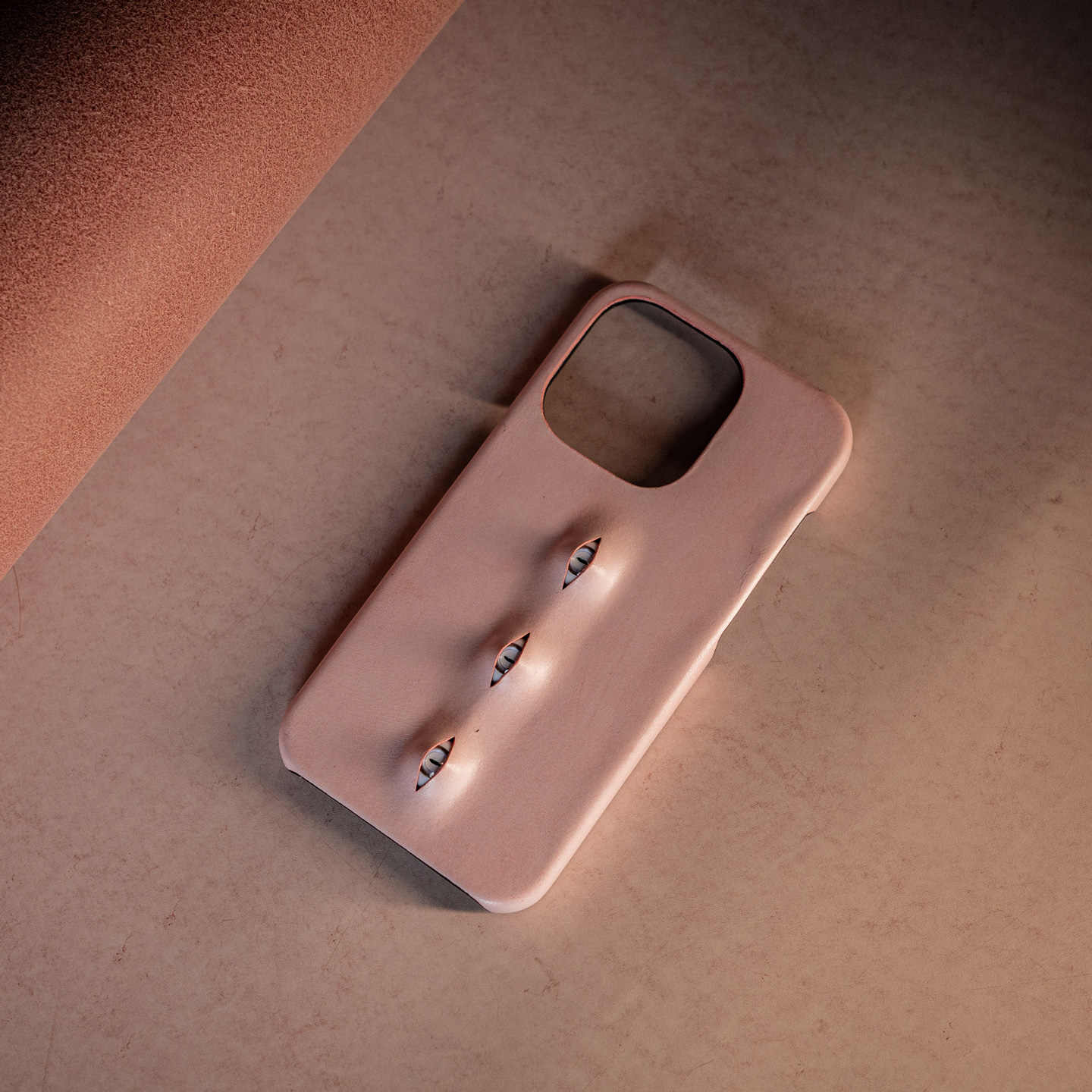 Leather Eye Handmade Original de téléphone Premium Case