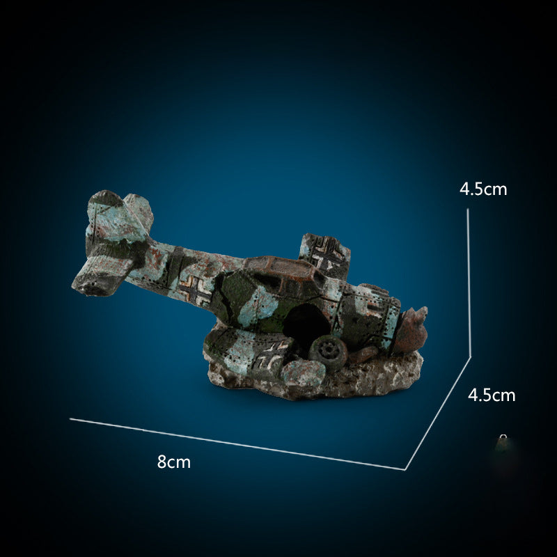 Ornements décoratifs pour aquarium