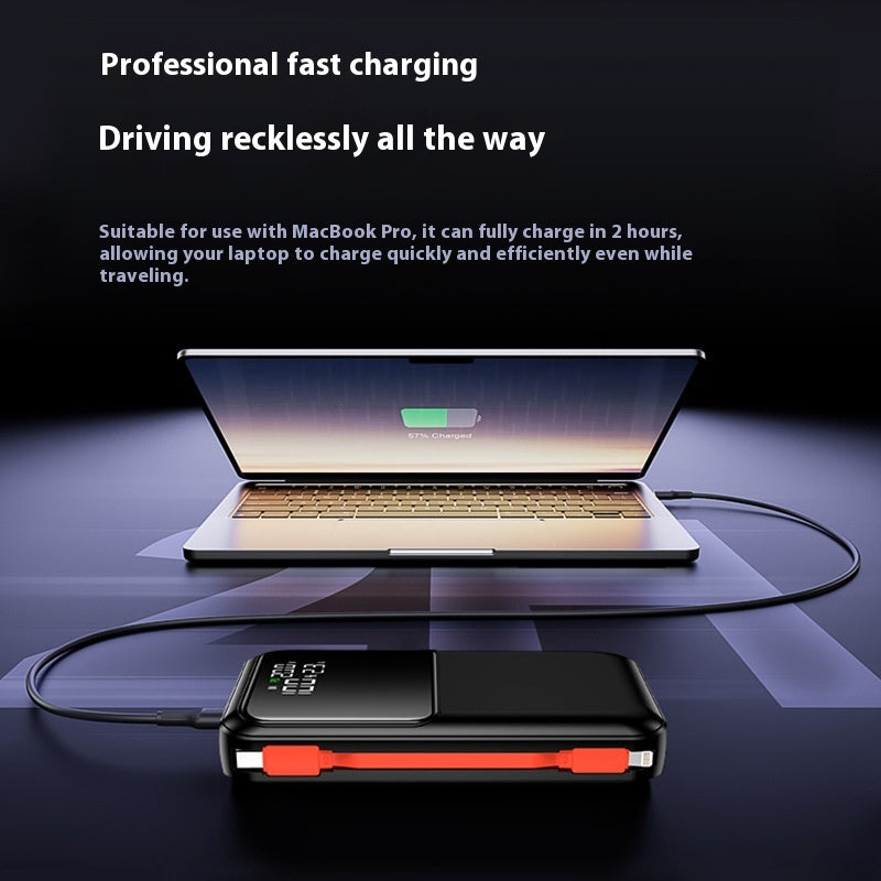 3C Certifié 45W Power Bank avec câble 20000 MA Alimentation mobile