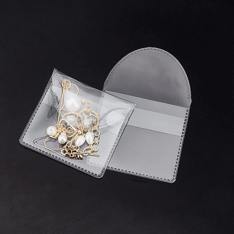 Plastic Soft Badge Bag Pièce transparente