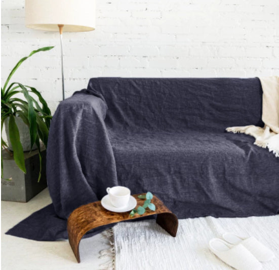 Serviette Hemp Jet Canapé Couverture de climatisation