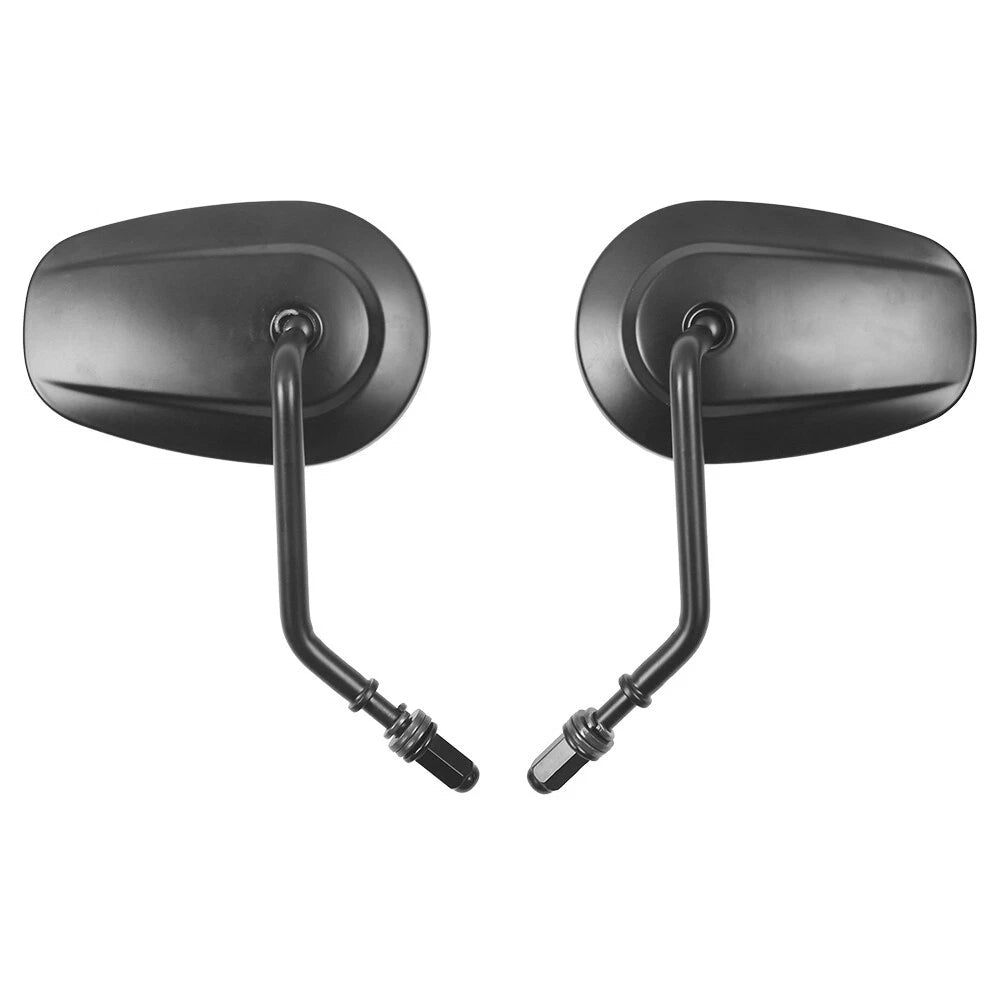 Rétroviseurs de la moto noire pour Har Ley D Avidson Sportster XL 1200 Iron 883