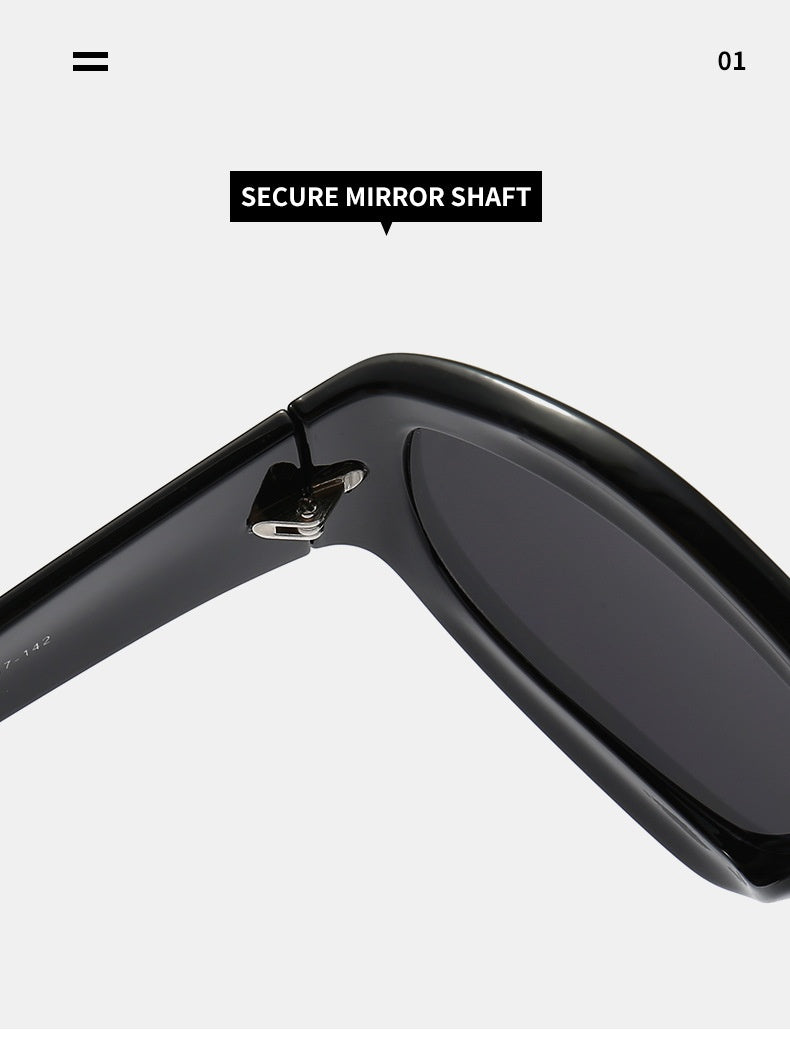 Hommes et femmes Riding Outdoor Personnalité Forme concave Lunettes de soleil