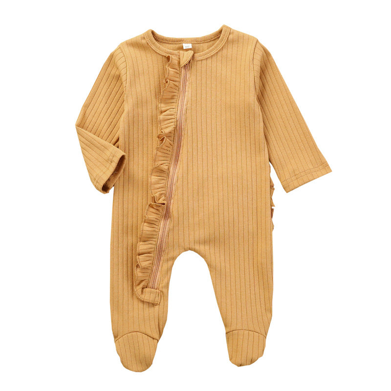 Bébé Rompers Automne Hiver Garçons Filles Robe de saut à manches longues Romper Maillot de bébé