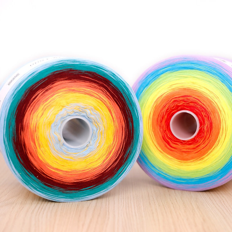 1500-gram GradientTwist-free Cake Fil Ball pour tricoter à la main et crochet Blankets
