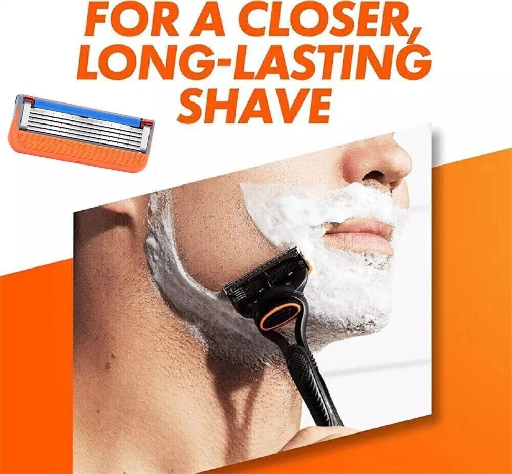 Porte-lames en acier inoxydable démonté 8PCS pour lames de rasoir pour hommes