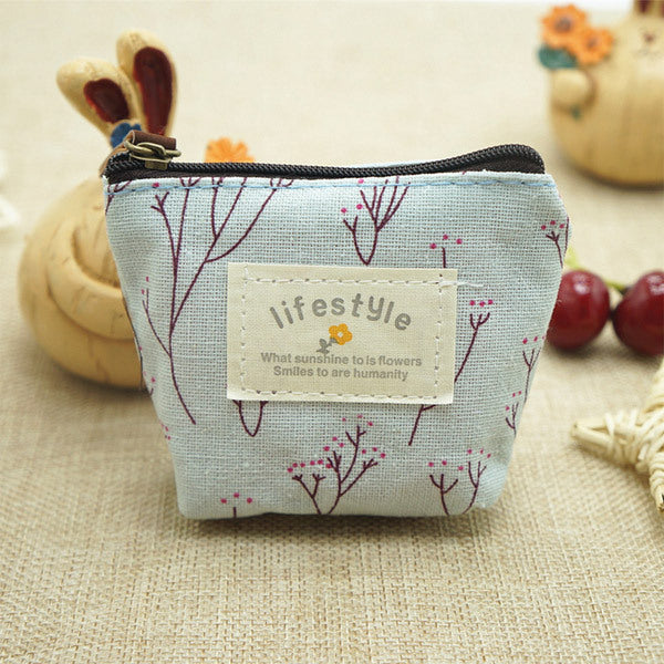 Version coréenne de la mode Zakka mini et petit porte-monnaie zéro belle bande dessinée