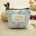 Version coréenne de la mode Zakka mini et petit porte-monnaie zéro belle bande dessinée