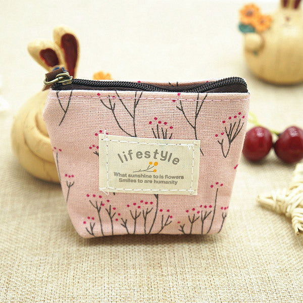 Version coréenne de la mode Zakka mini et petit porte-monnaie zéro belle bande dessinée