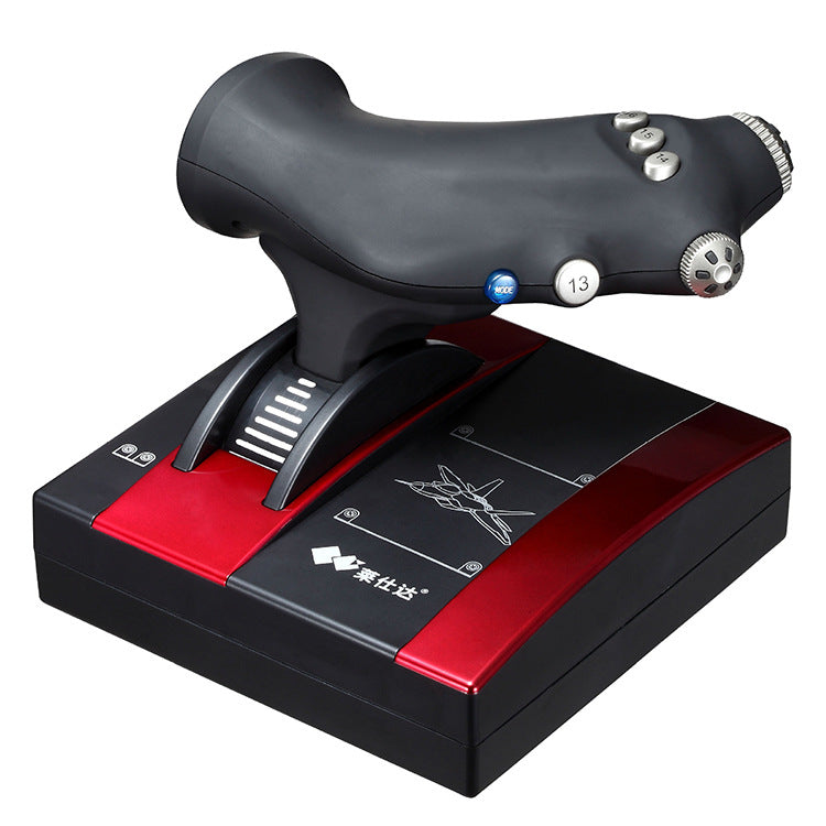 Contrôleur de vol de simulation d'ordinateur USB Joystick