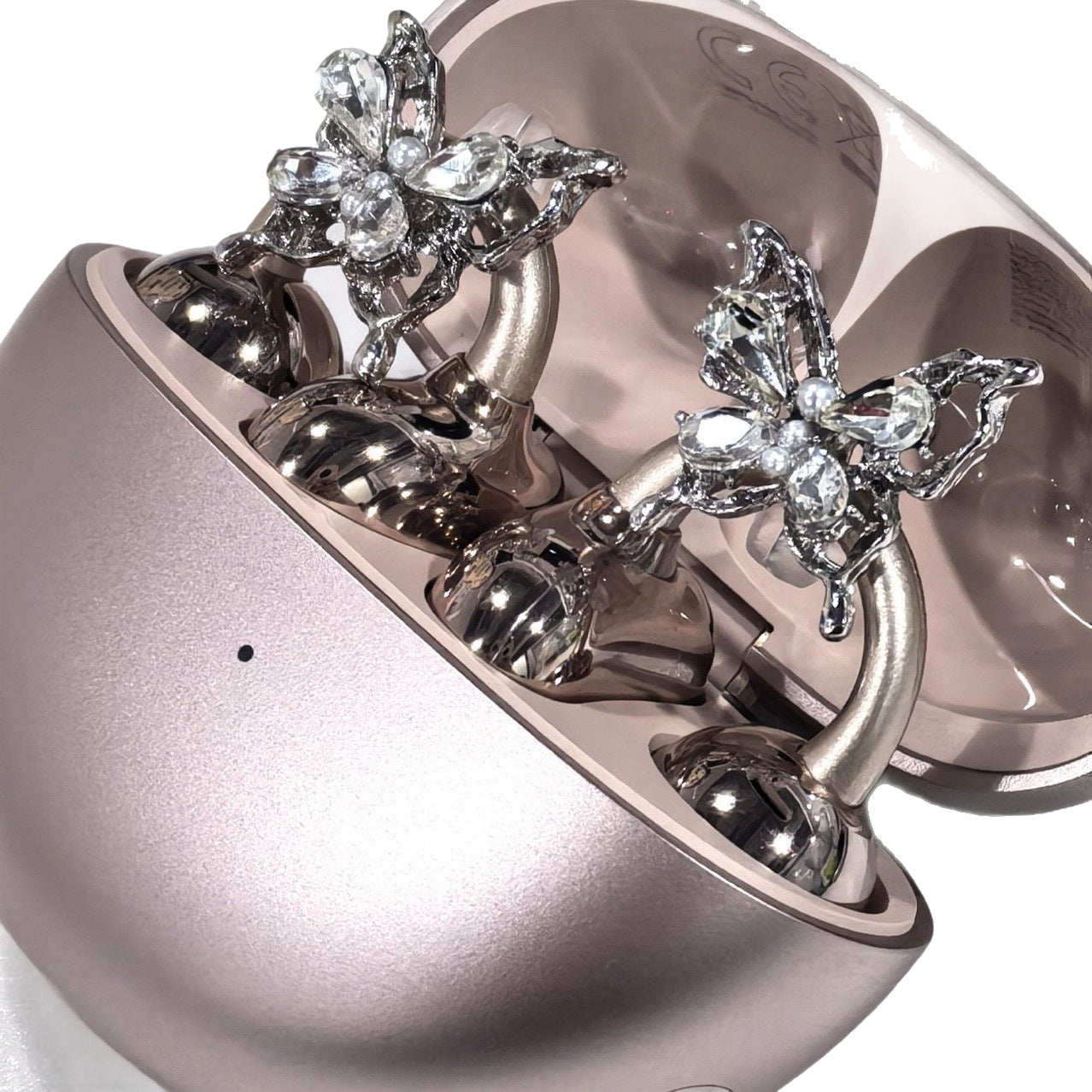 Full Diamond Bow Casques Perceuse Buckle de style européen et américain Special-interest Desi