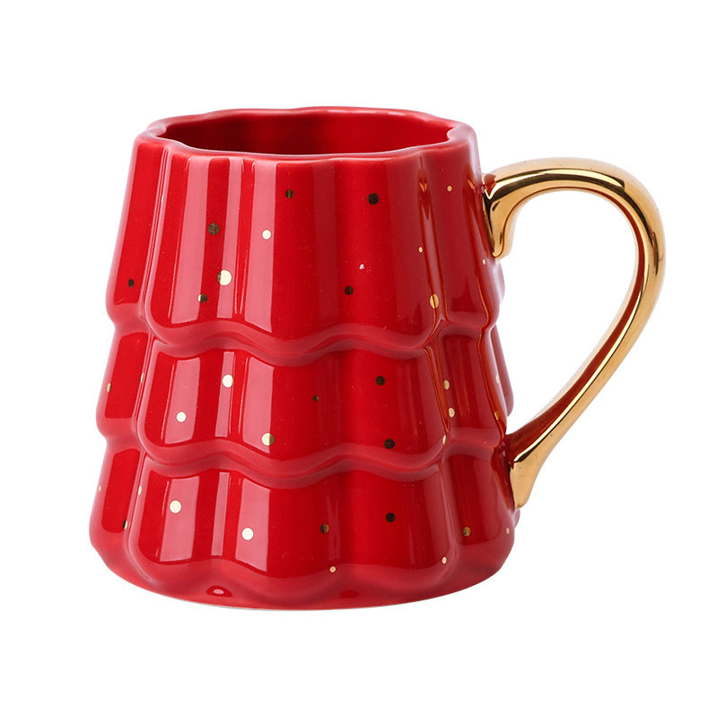 Set de cadeau en céramique de luxe de l'arbre de Noël