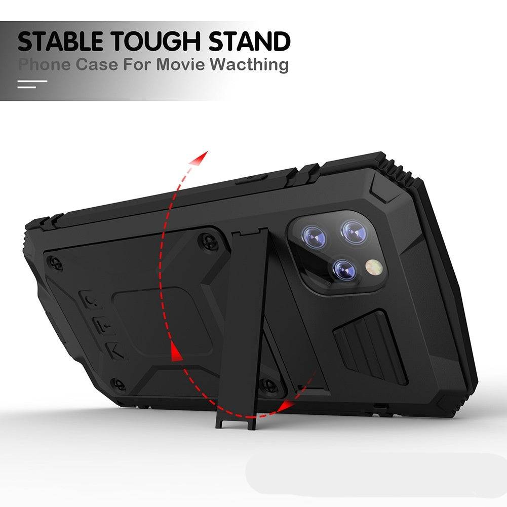 Case de téléphone mobile métal paquet complet anti goutte