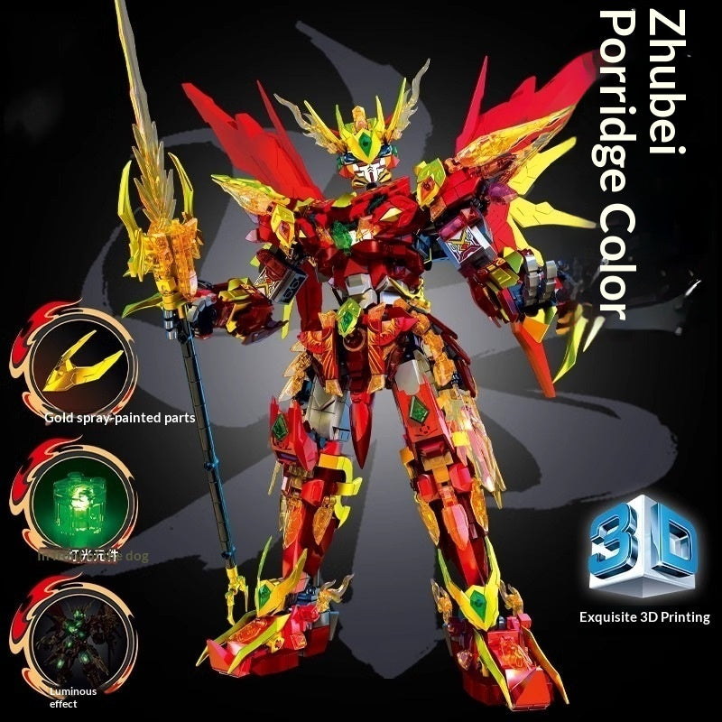 Zhuque Zhang Flying Mecha 62038 Chinese Building Block Assemblage Toy