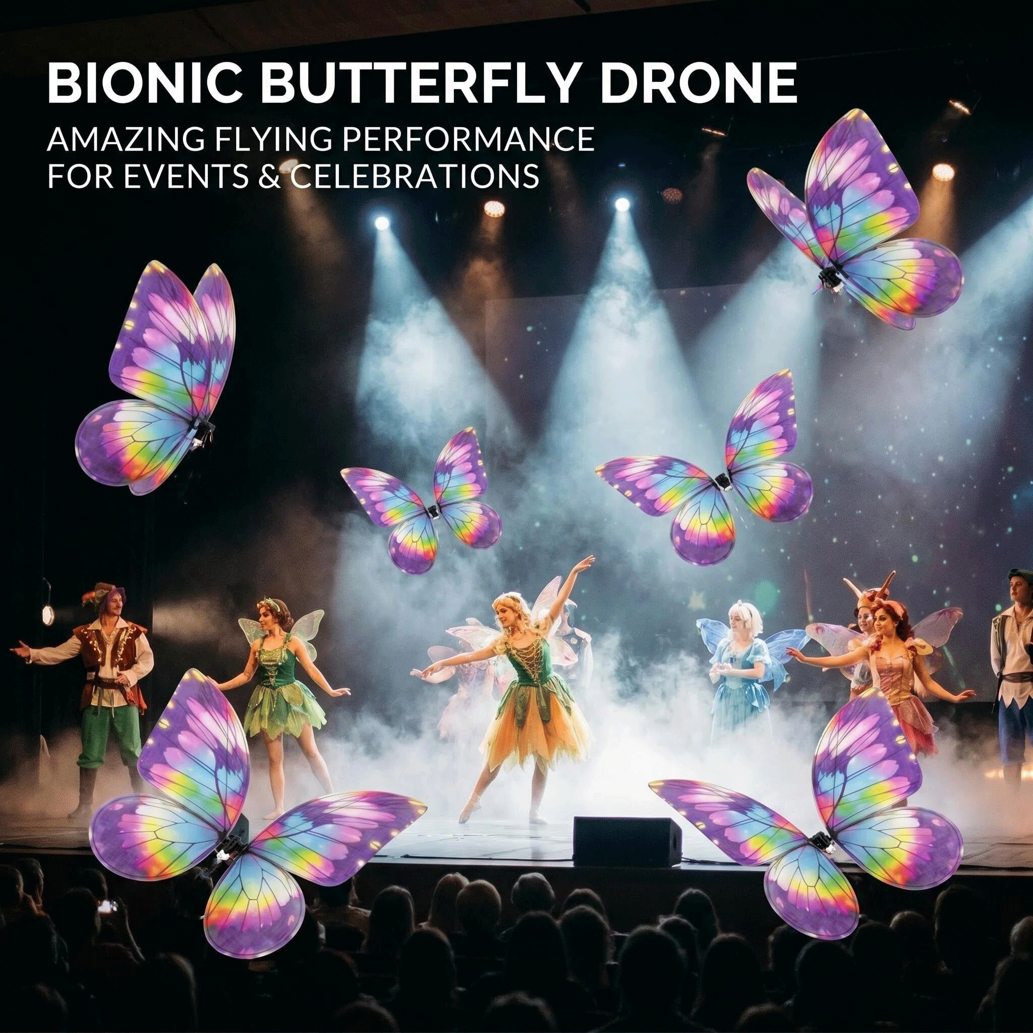 Butterfly bionique RC Ornithoptère Drone
