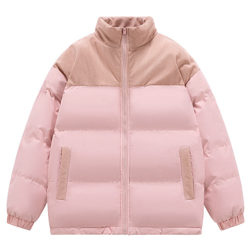 Hiver Homme Cotton Vêtements épais à capuche molle Coat rembourré