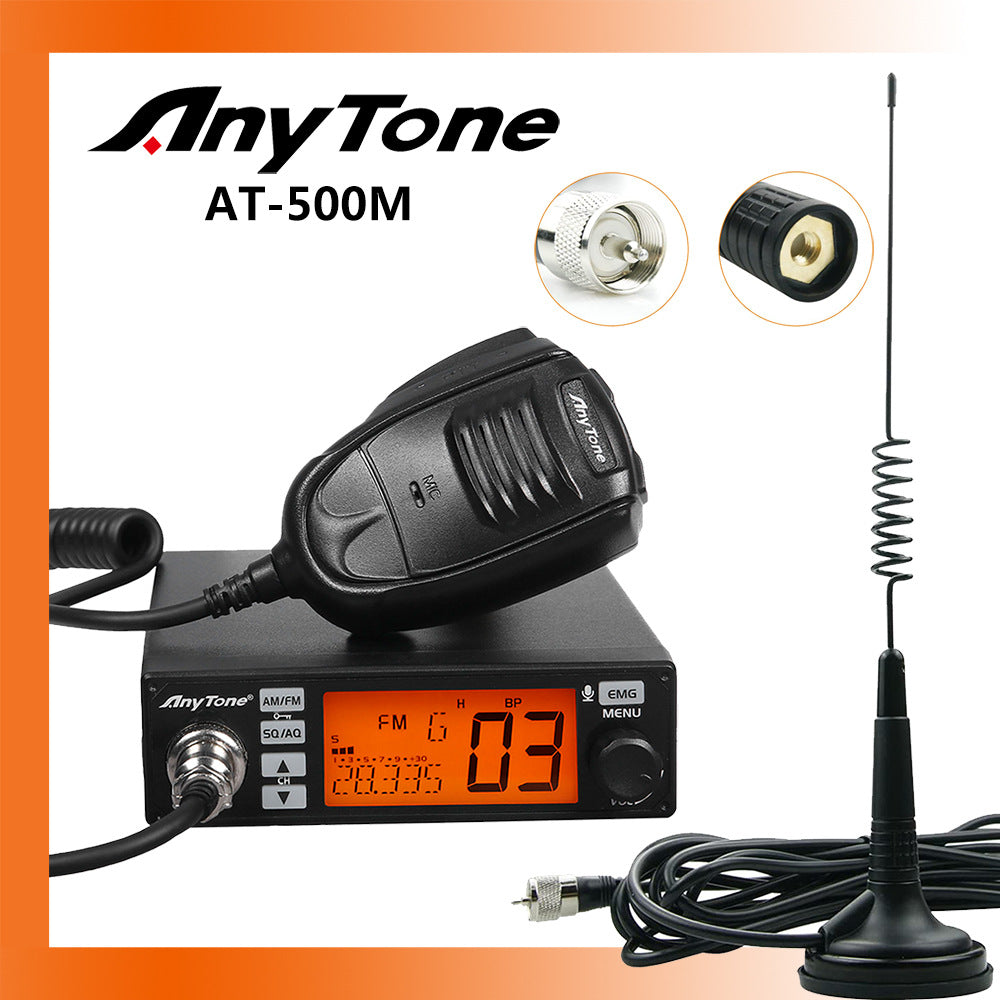 Anytone AT-500M VOX CB Radio AMFM 27Mhz Camion Radio AMFM P