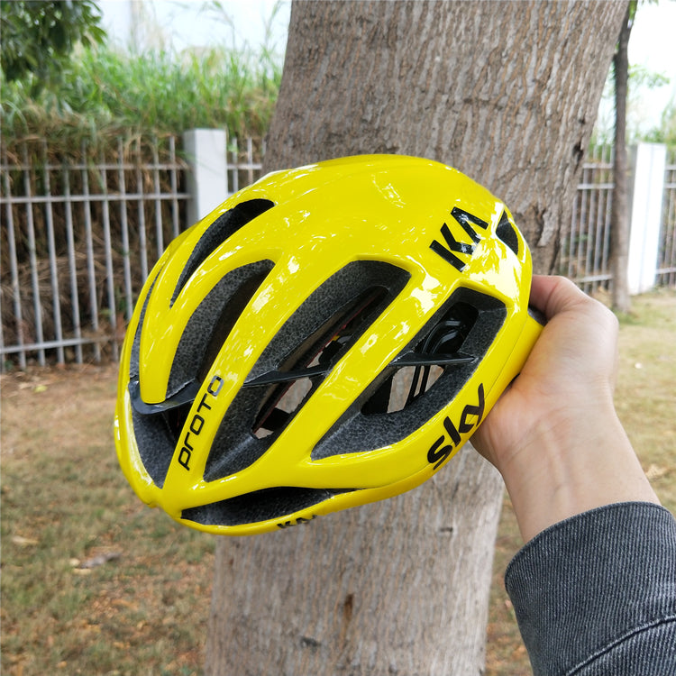 Team Sky Edition Casque Tour De France Vélo de route intégré aérodynamique