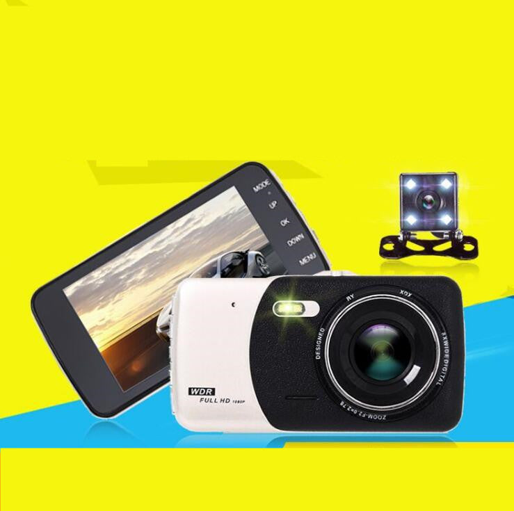 Enregistrement de conduite de voiture HD 1080P