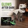 Costume d'animal de compagnie Dinosaur Skeleton