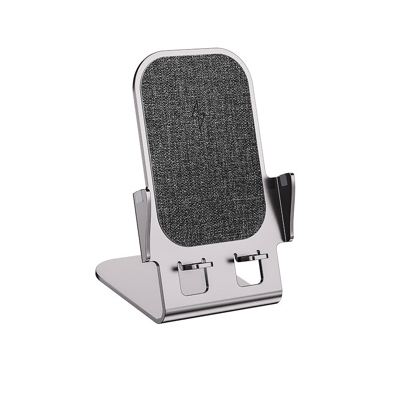 Support de bureau mobile en métal charge rapide