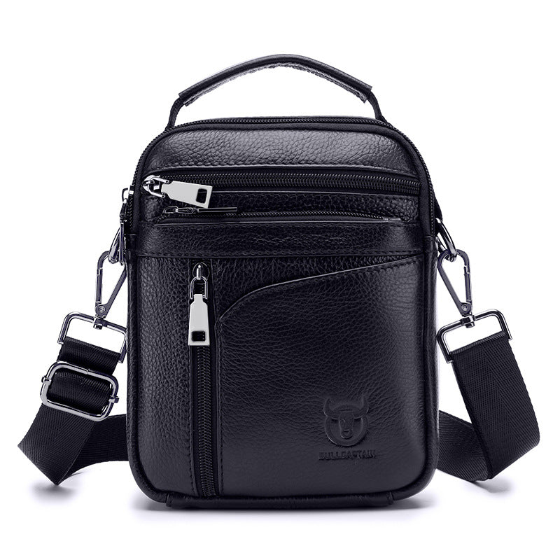 Sac de messager en cuir pour hommes