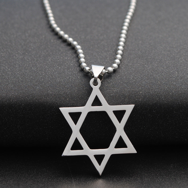Collier étoile à six points