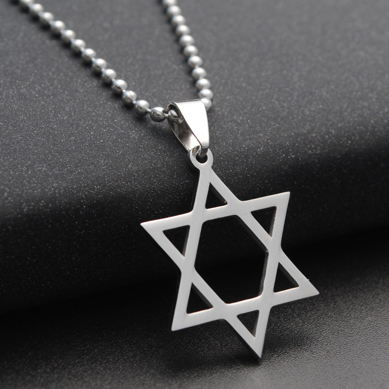 Collier étoile à six points