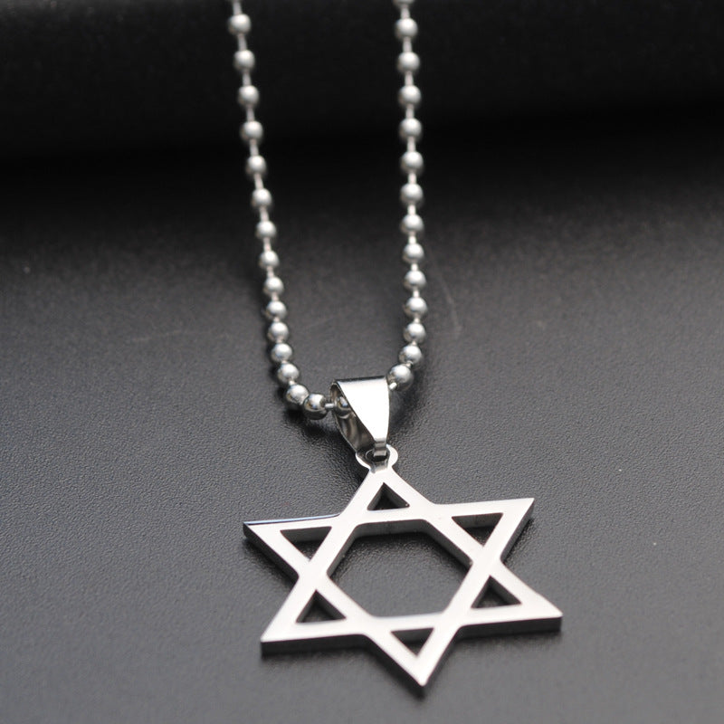 Collier étoile à six points