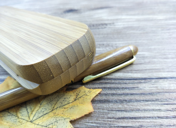 Stylo Bamboo Stylo Bamboo Stylo à bille Stylo à lettre Cadeau client Stylo dur Stylo Bamboo neutre