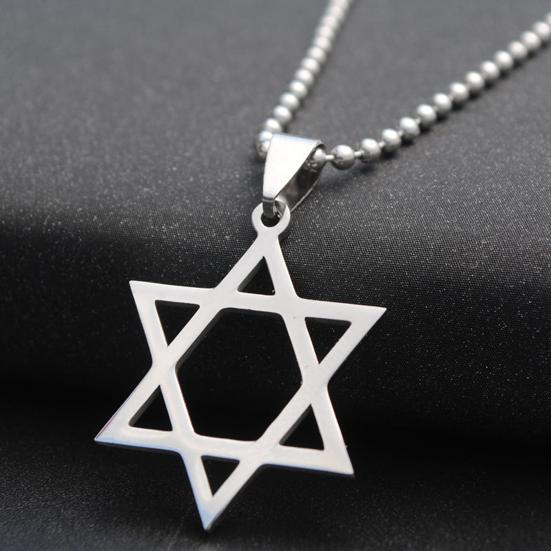 Collier étoile à six points