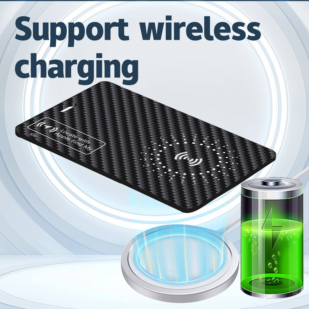 Carte Dispositif anti-perte Charge sans fil Longue durée de vie de la batterie