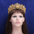 Couronne de mariée haut de gamme européenne et américaine pour accessoires capillaires