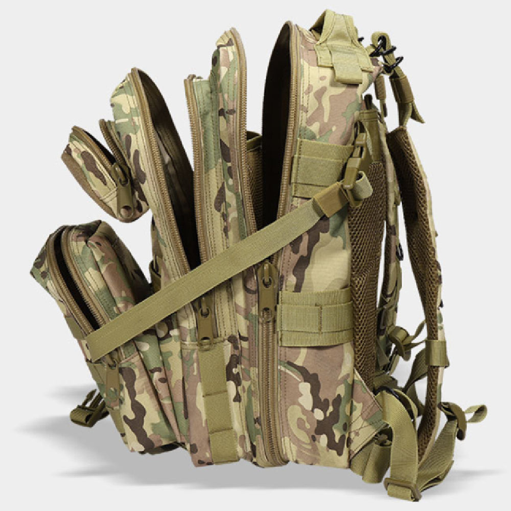 Reinforced Polyester Tactical Camouflage Backpack