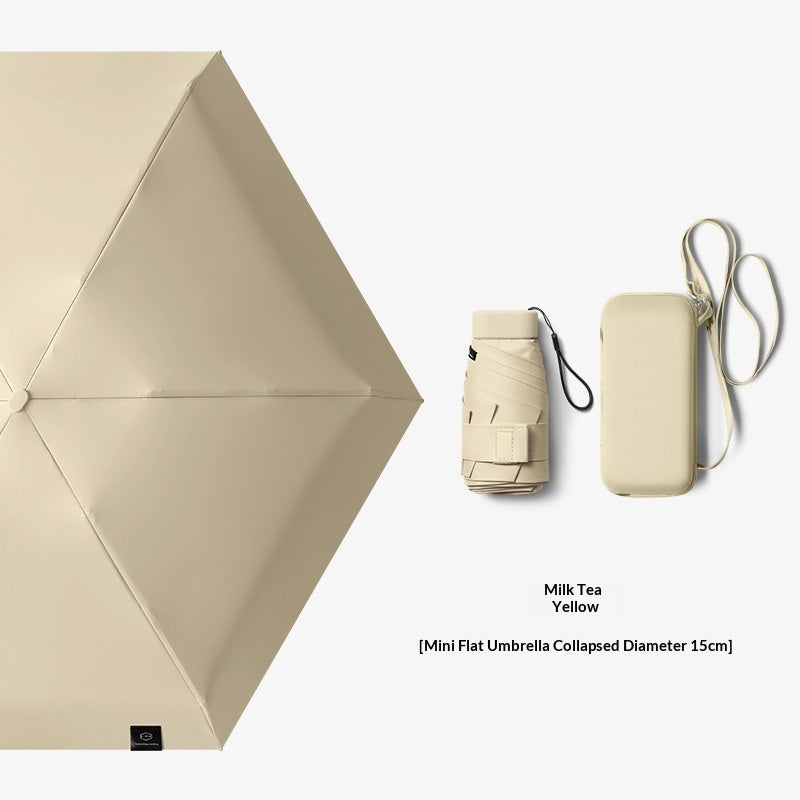 Soleil et parapluie de pluie UV-Protection double-pourpose