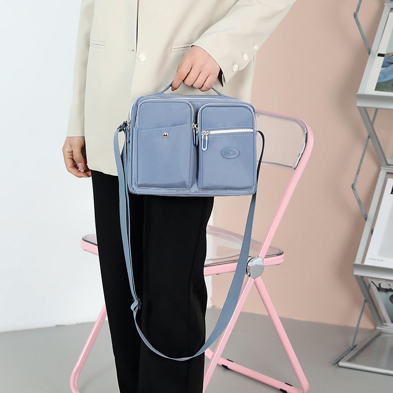 Sac croisé en nylon de grande capacité pour femmes