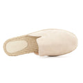 Chaussure de pêche à la main en chanvre Toile tissée et chaussons en cuir nubuck
