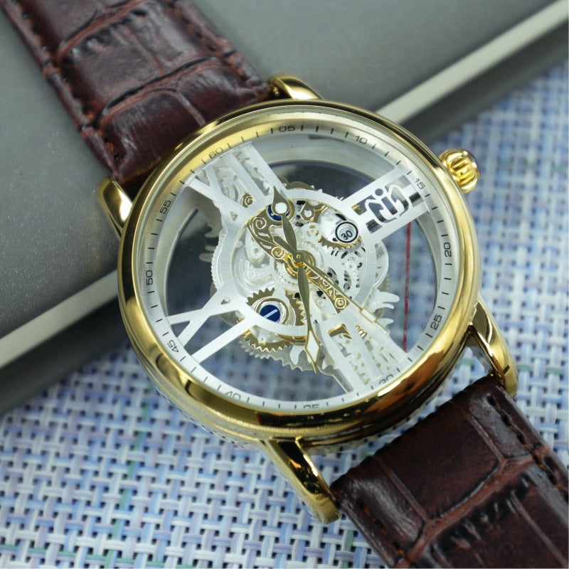 Montre de sport de style industriel-mécanique pour hommes