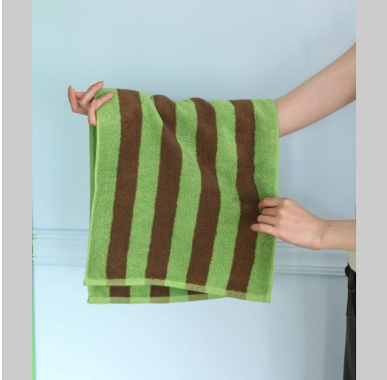 Mori Pinstripe Retro style serviette en coton