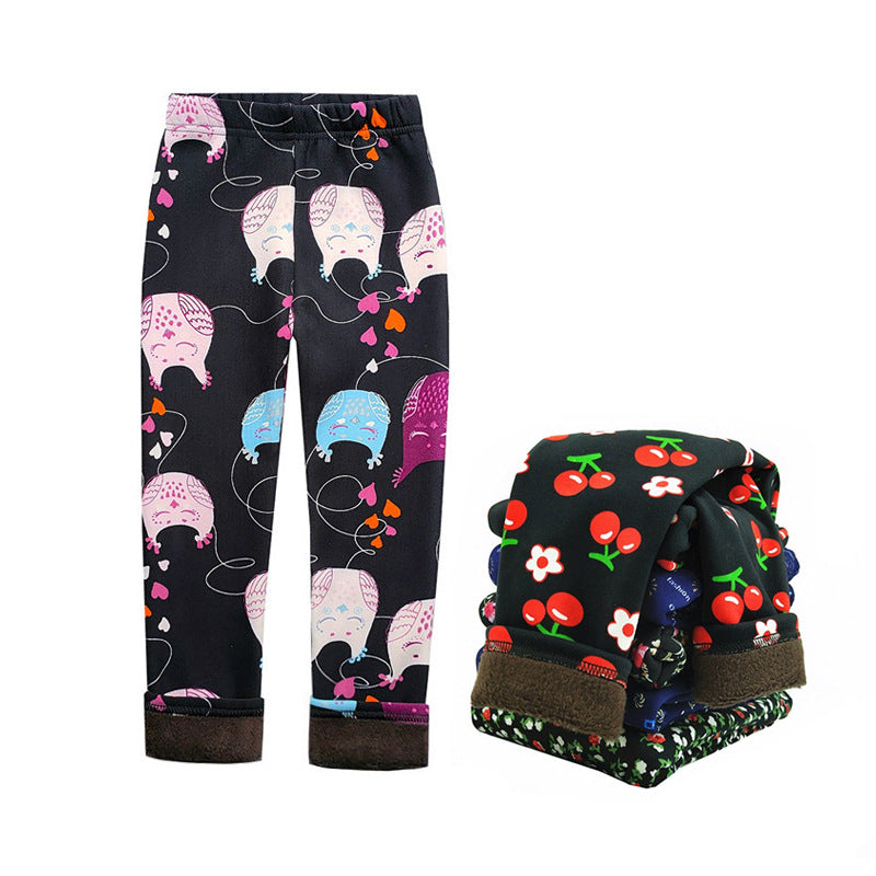 Leggings thermiques pour filles
