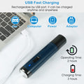1Pc Poignard à ongles de chien 2 vitesses silencieux USB Rechargeable Pet Poignard professionnel Nai