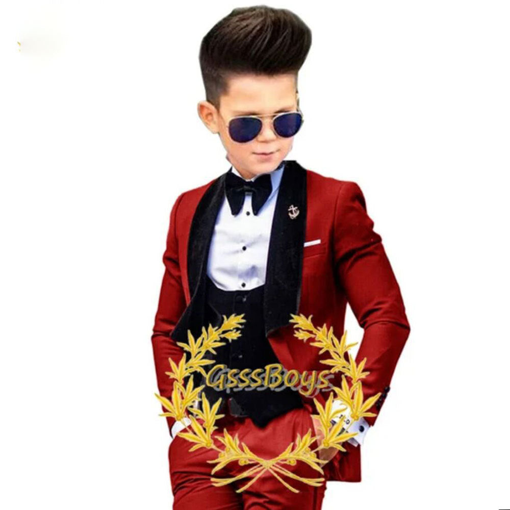 Costume simple pour garçons occasionnels de mode
