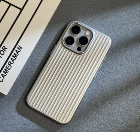 Cas corrugé de téléphonie mobile électronique Matte