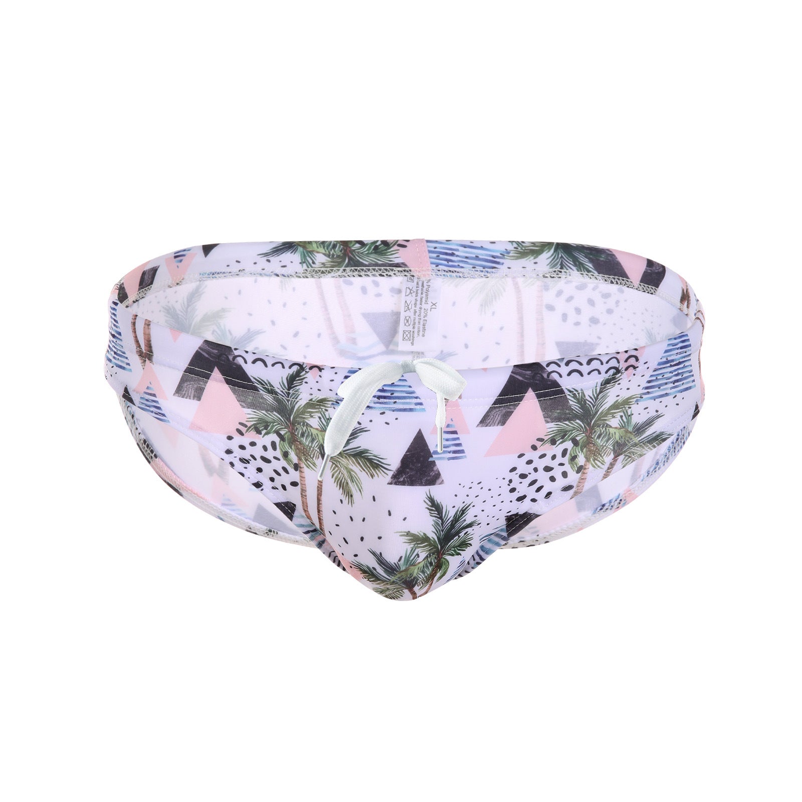 Impression sexy Natation Trunks Plant Coconut Maple Leaf Trendy Beach Pantalon de printemps multicolore