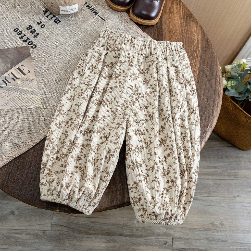 Pantalons de filles Vêtements d'automne Vêtements de dessus Style coréen mode