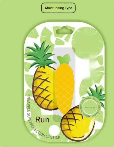 Ananas Baume à lèvres doux Hydratant et aidant à améliorer les lèvres chapidées