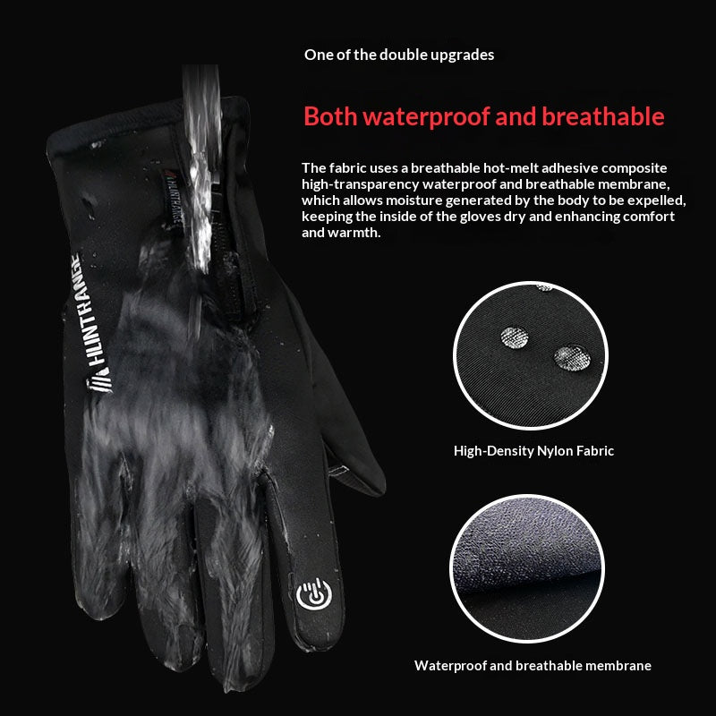 Cyclisme chauffé par USB pour les hommes et les femmes Et des gants en temps froid