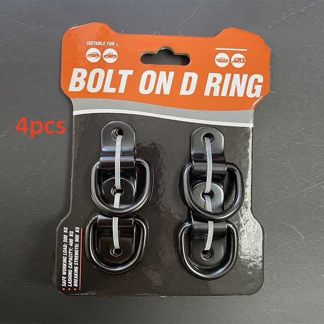 Accessoires modifiés Crochet de plancher de bague de traction galvanisé pour camions